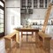 Flash Furniture Rectangle 40 in W, 108 in L, 30 in H, Pine Wood, Pinus Glabra, Steel, Light Natural XA-F-108X40-LN-GG - alternate 7